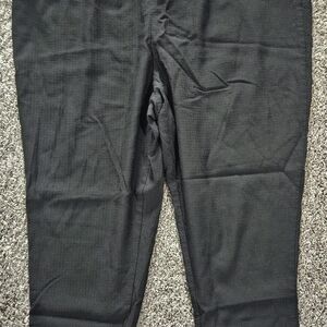 Women's Elegant Black Cropped Pants